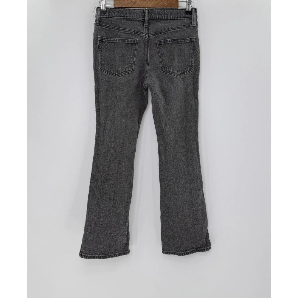 Old Navy Kids Girls High Rise‎ Flare Jeans Gray Size 14 Denim